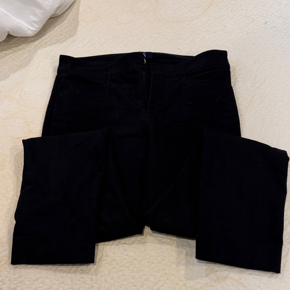 Chaps Classic Black Trousers